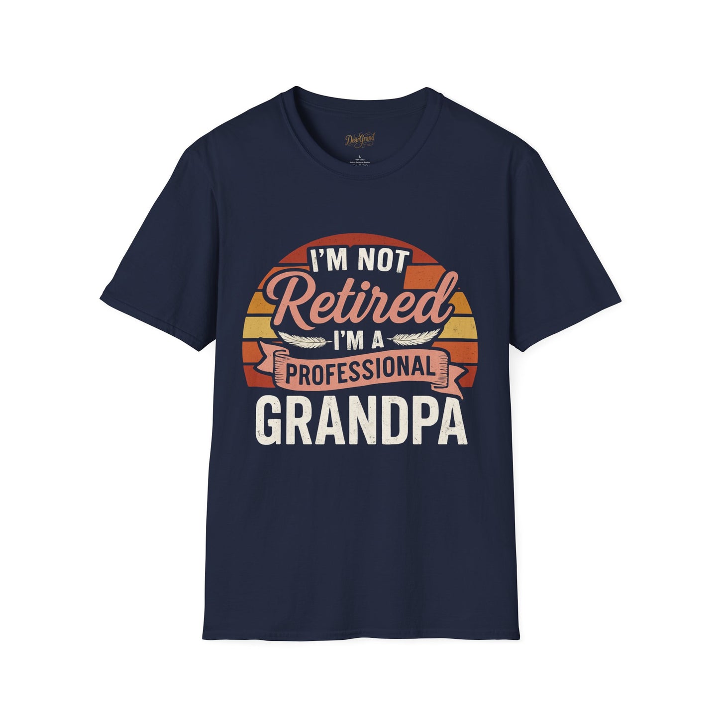 Professional Grandpa Retro T-Shirt | Perfect Gift for The Retired Grandpa