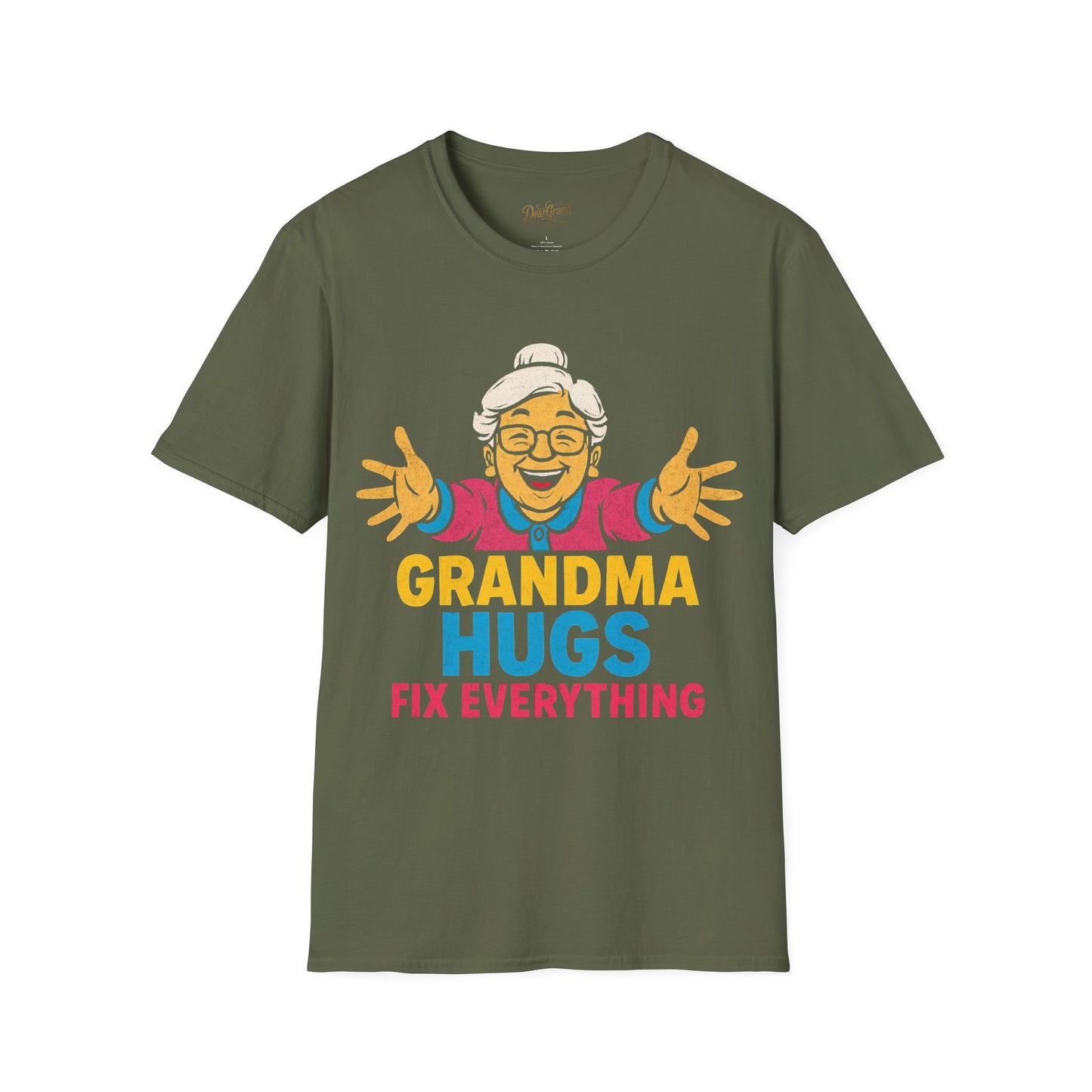 Grandma Hugs Fix Everything T-Shirt for Grandma