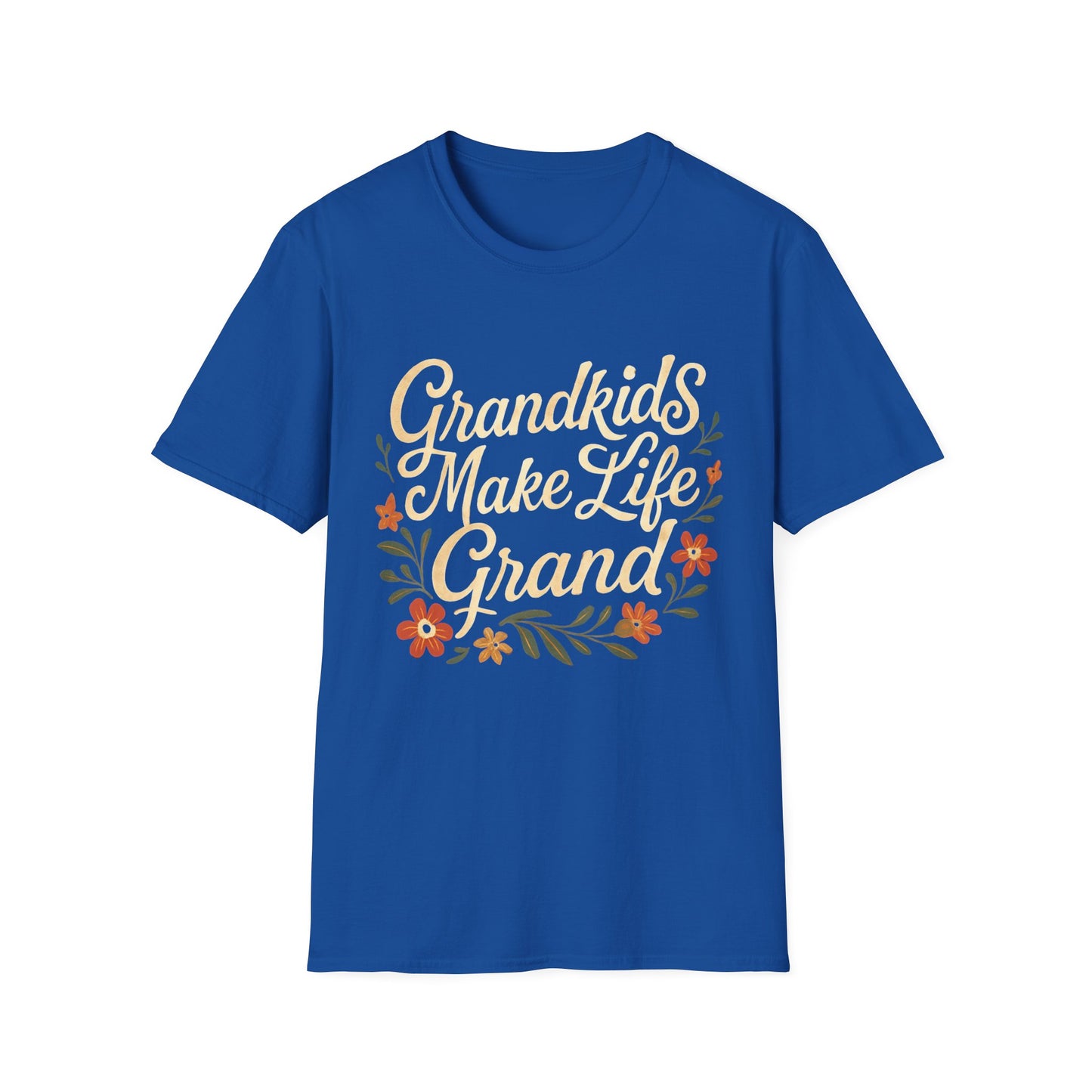 Grandkids Make Life Grand T-Shirt, Gift for Grandparents