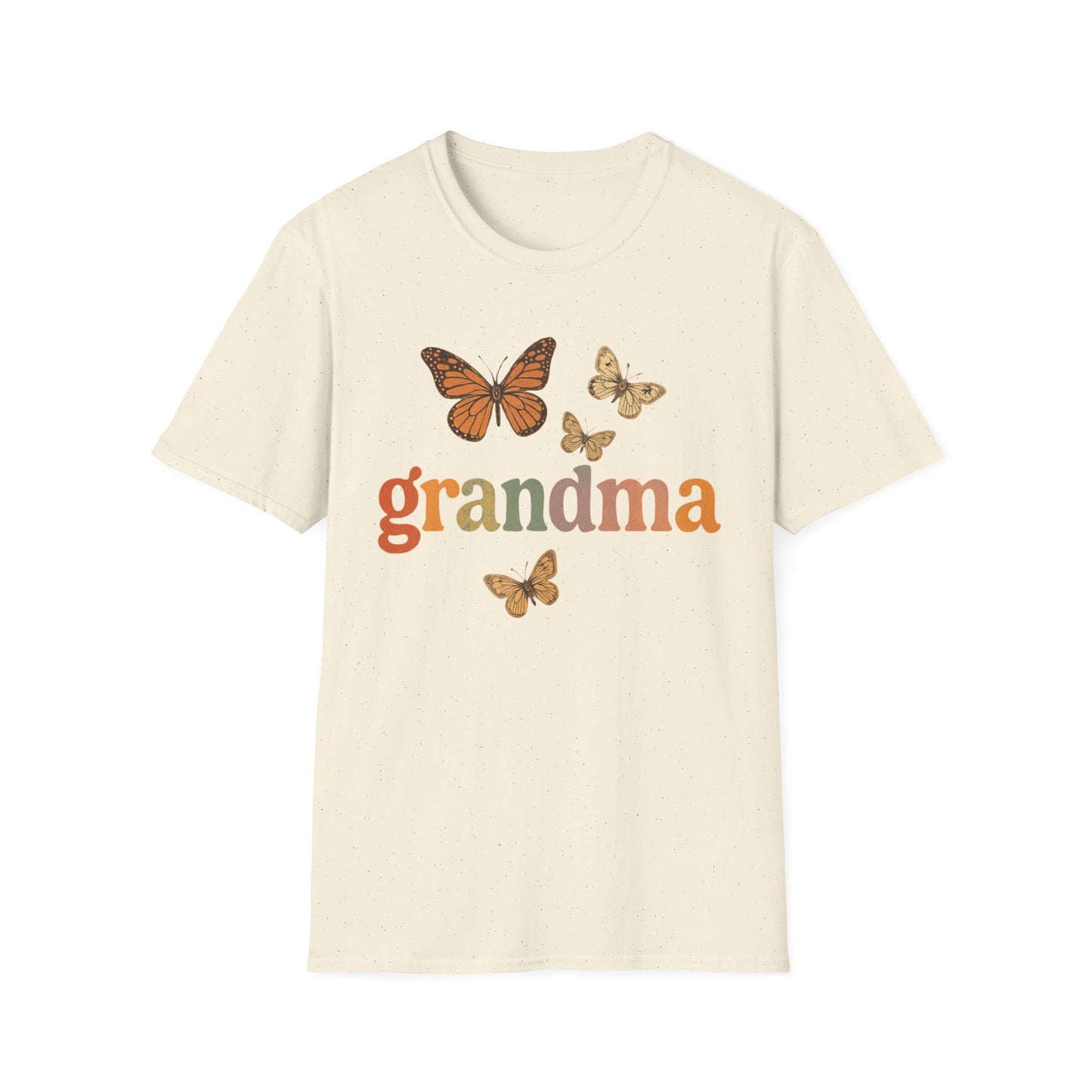 Butterfly Grandma T-Shirt, Gift for Grandma Butterfly Lover