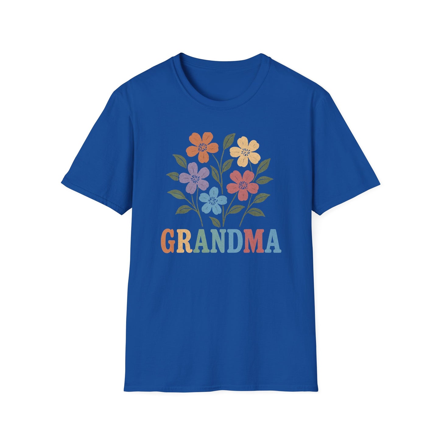 Grandma Floral T-Shirt, Gift for Grandma, Birthday Gift Idea
