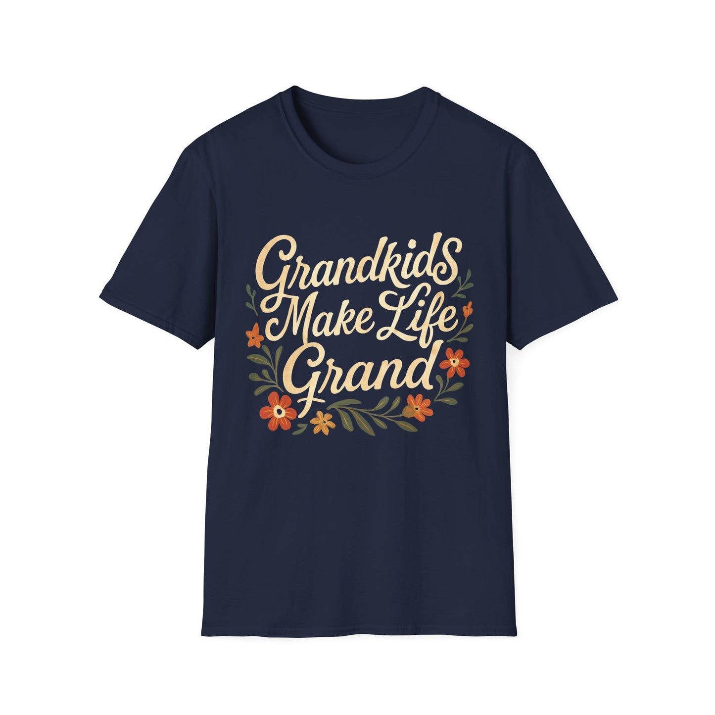 Grandkids Make Life Grand T-Shirt, Gift for Grandparents