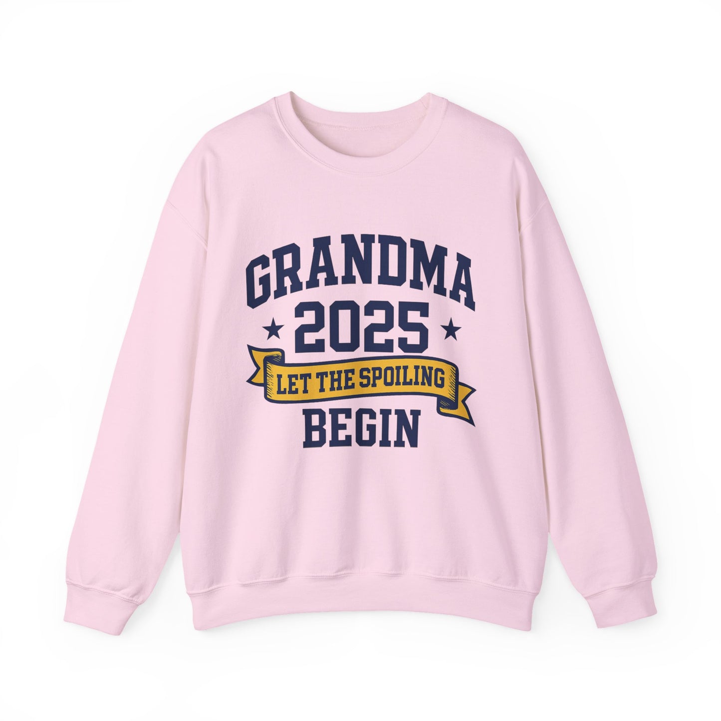 Grandma 2025 Sweatshirt β Let the Spoiling Begin | New Grandma Gift