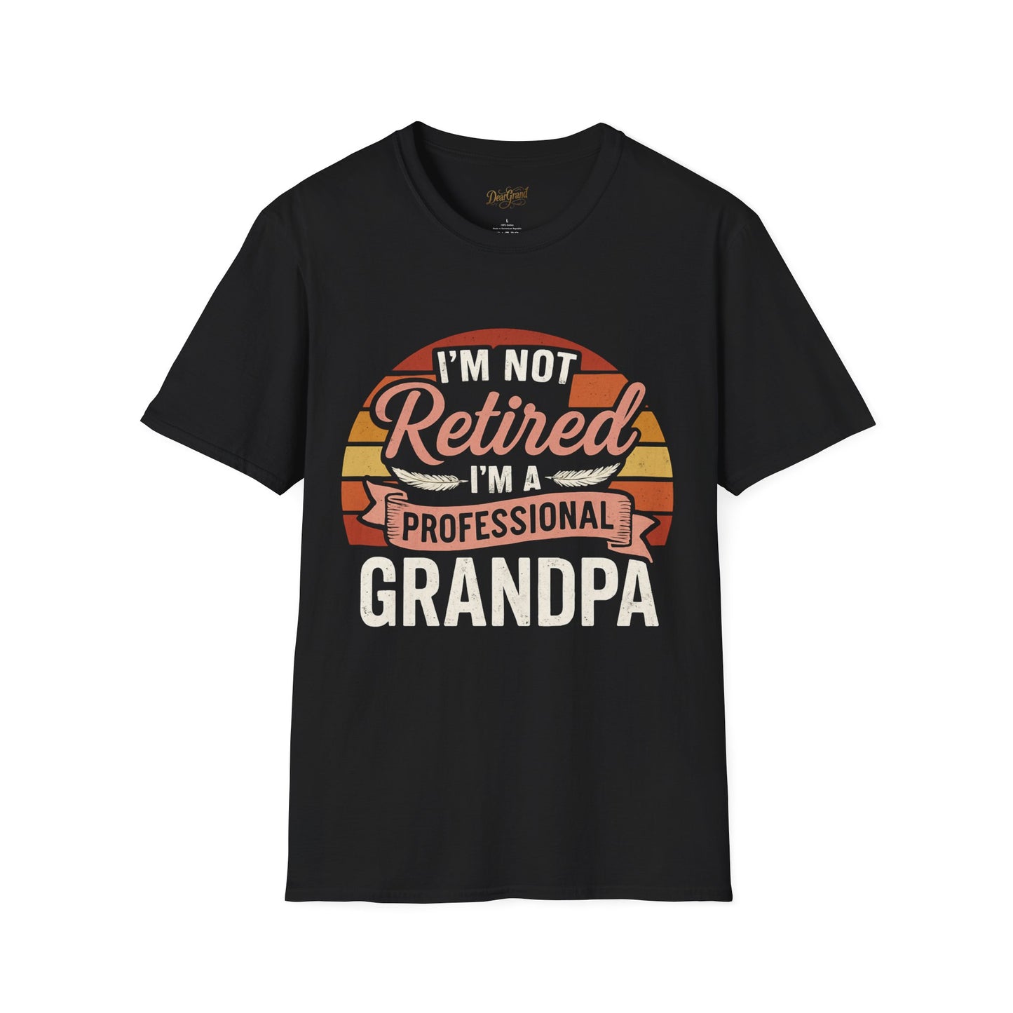 Professional Grandpa Retro T-Shirt | Perfect Gift for The Retired Grandpa