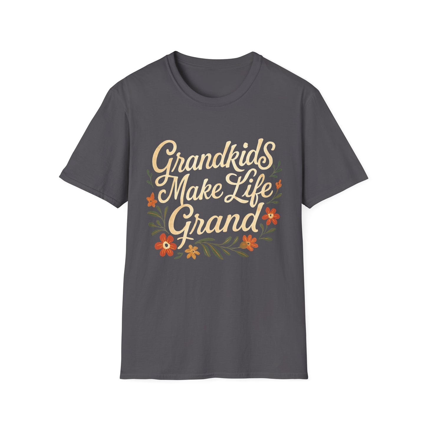 Grandkids Make Life Grand T-Shirt, Gift for Grandparents