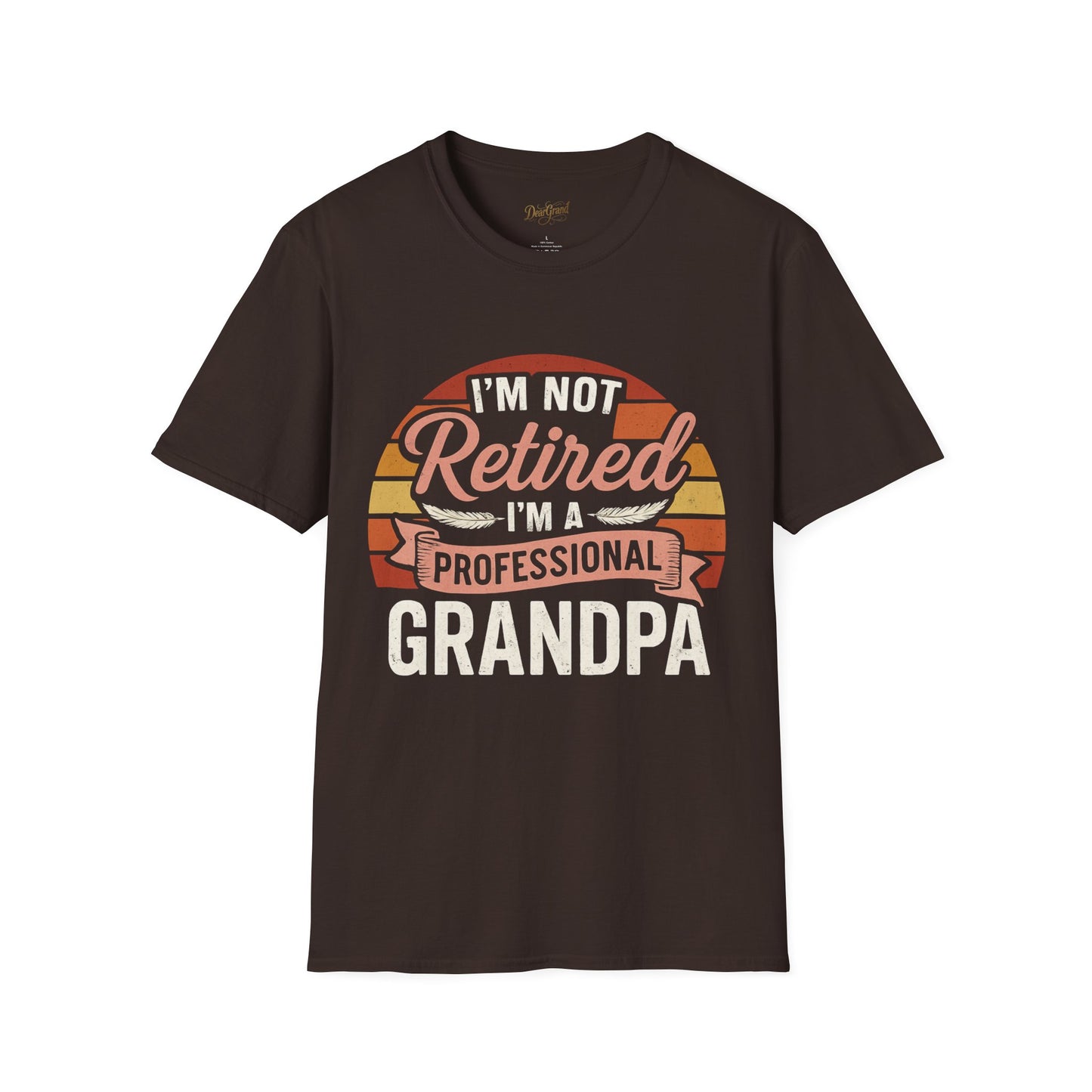 Professional Grandpa Retro T-Shirt | Perfect Gift for The Retired Grandpa