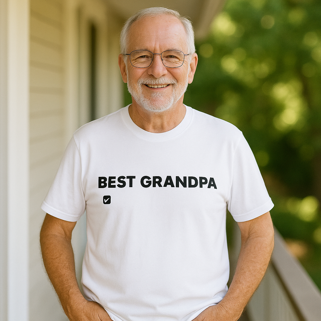 Best Grandpa T-Shirt — Classic Gift for Grandpa