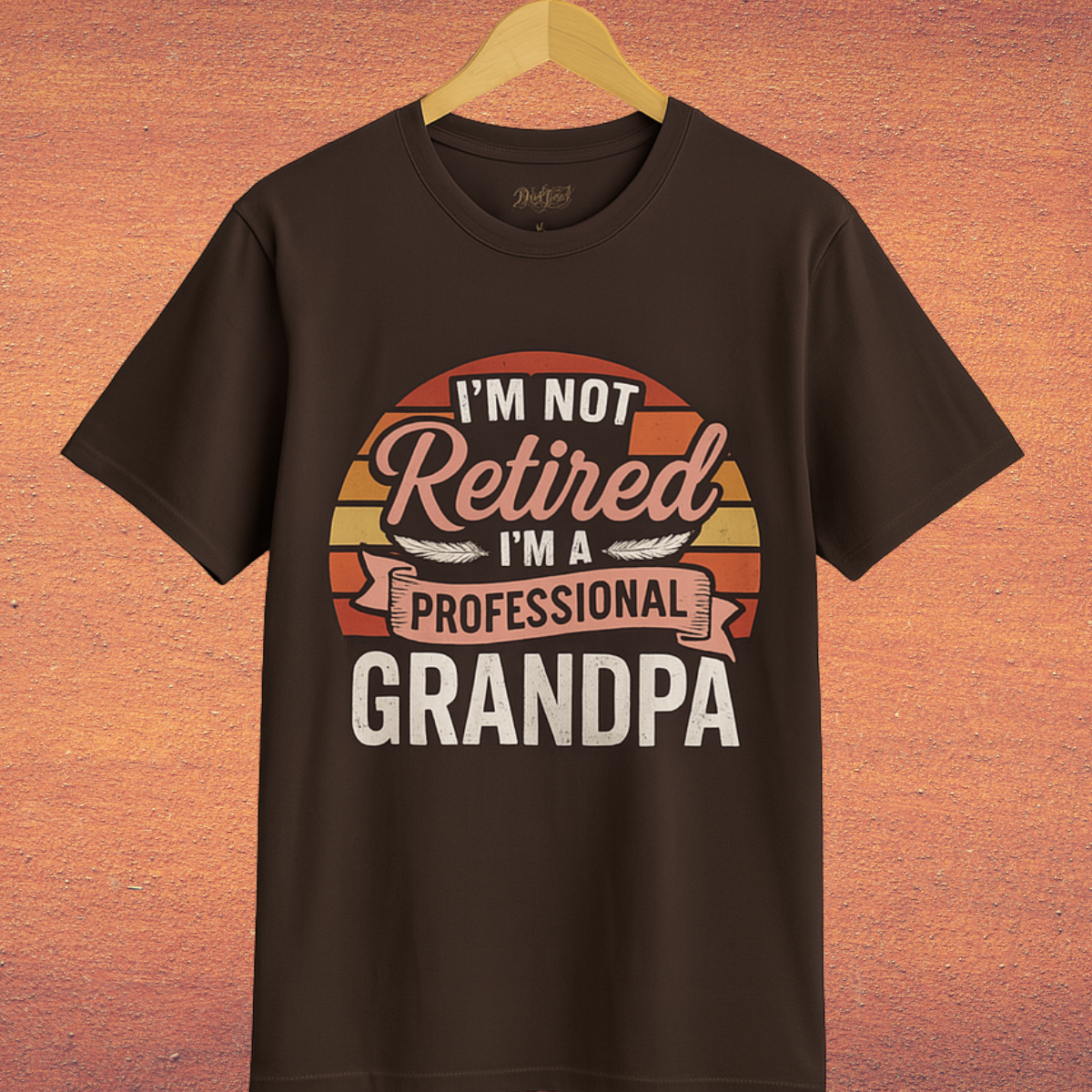 Professional Grandpa Retro T-Shirt | Perfect Gift for The Retired Grandpa