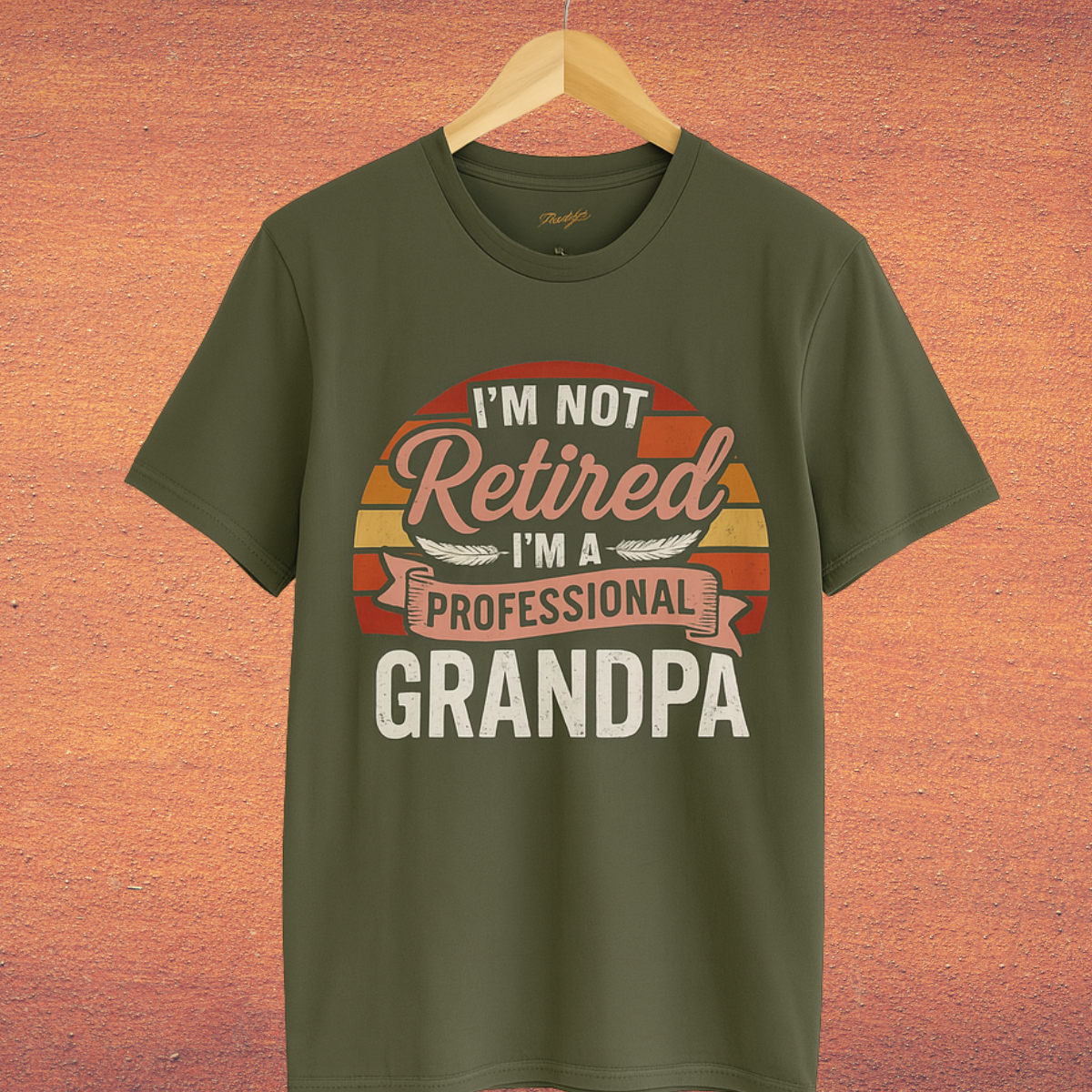 Professional Grandpa Retro T-Shirt | Perfect Gift for The Retired Grandpa
