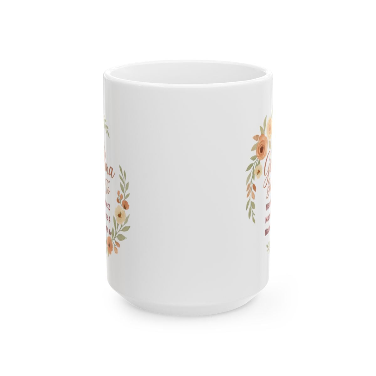 This Grandma Belongs To - Personalized Ceramic Mug, (11oz, 15oz)