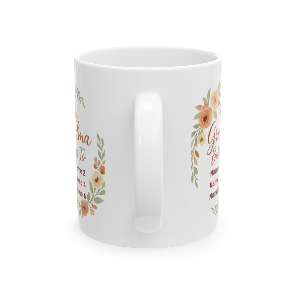 This Grandma Belongs To - Personalized Ceramic Mug, (11oz, 15oz)
