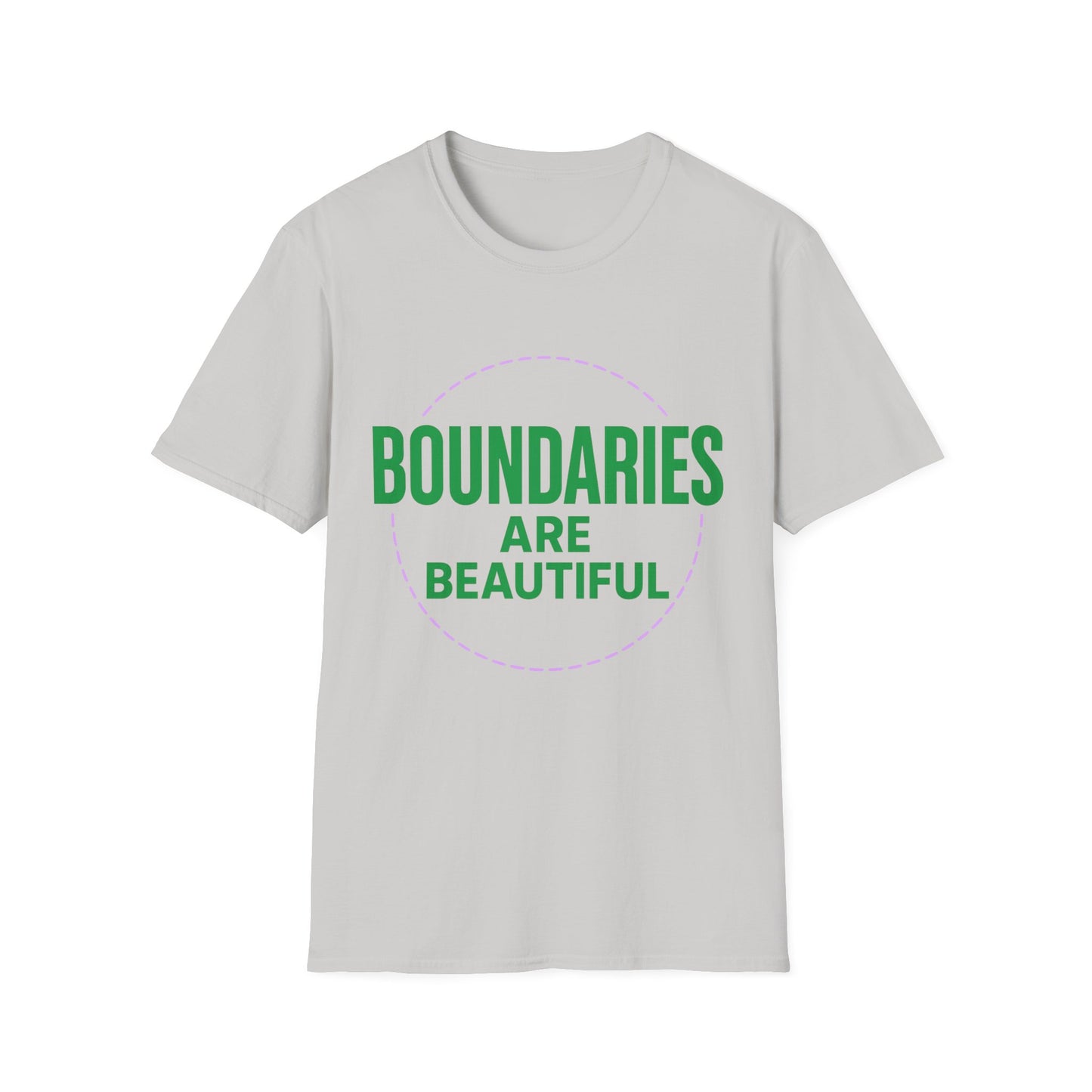 Boundaries Are Beautiful T-Shirt – Self-Care & Empowerment Tee
