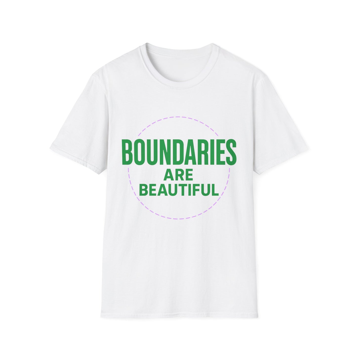 Boundaries Are Beautiful T-Shirt – Self-Care & Empowerment Tee