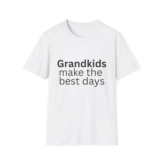 T-Shirt — "Grandkids Make the Best Days" Grandparent Tee