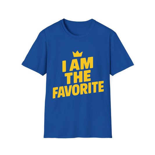 I Am The Favorite T-Shirt – Funny Grandkid Gift for Grandpa