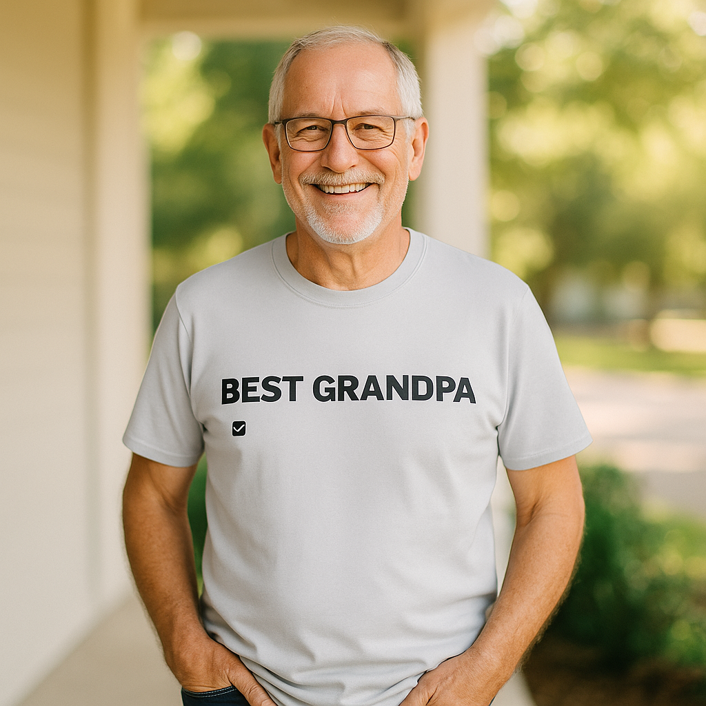 Best Grandpa T-Shirt — Classic Gift for Grandpa