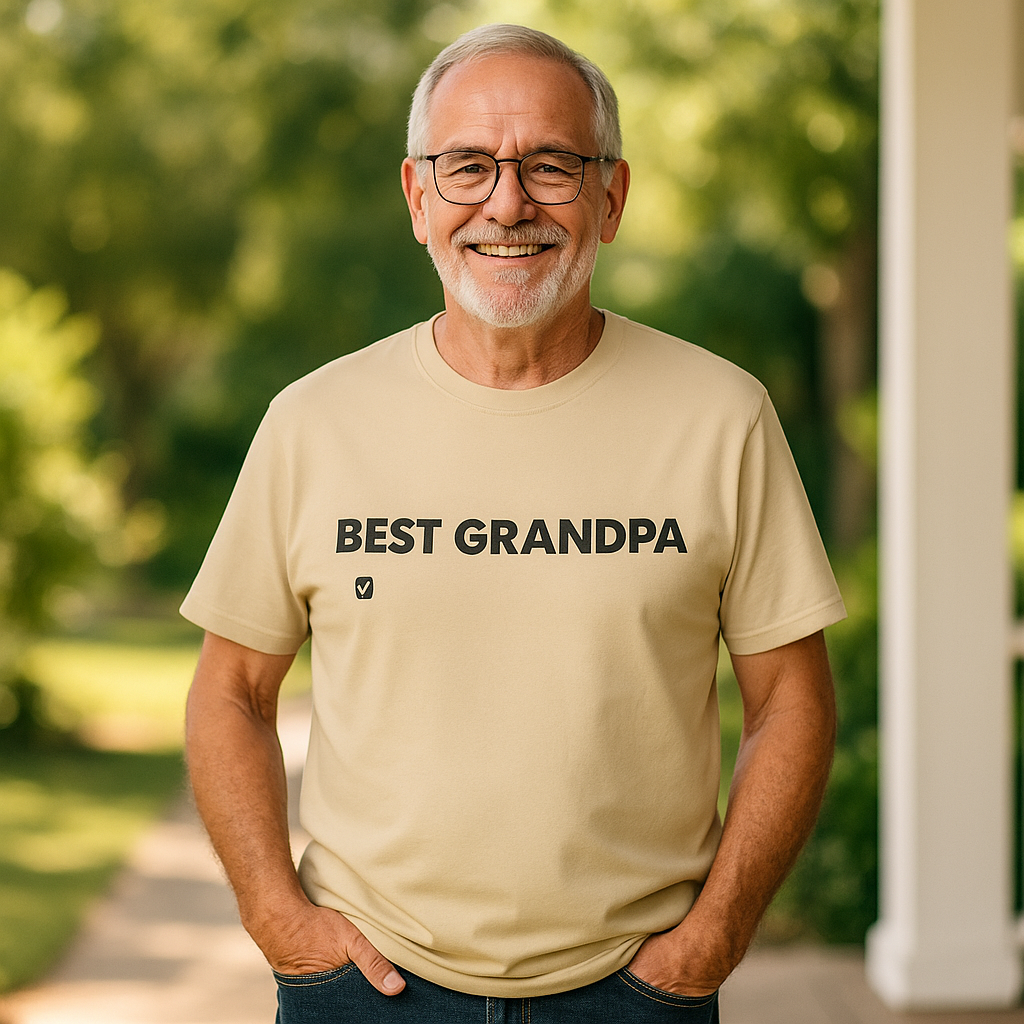 Best Grandpa T-Shirt — Classic Gift for Grandpa