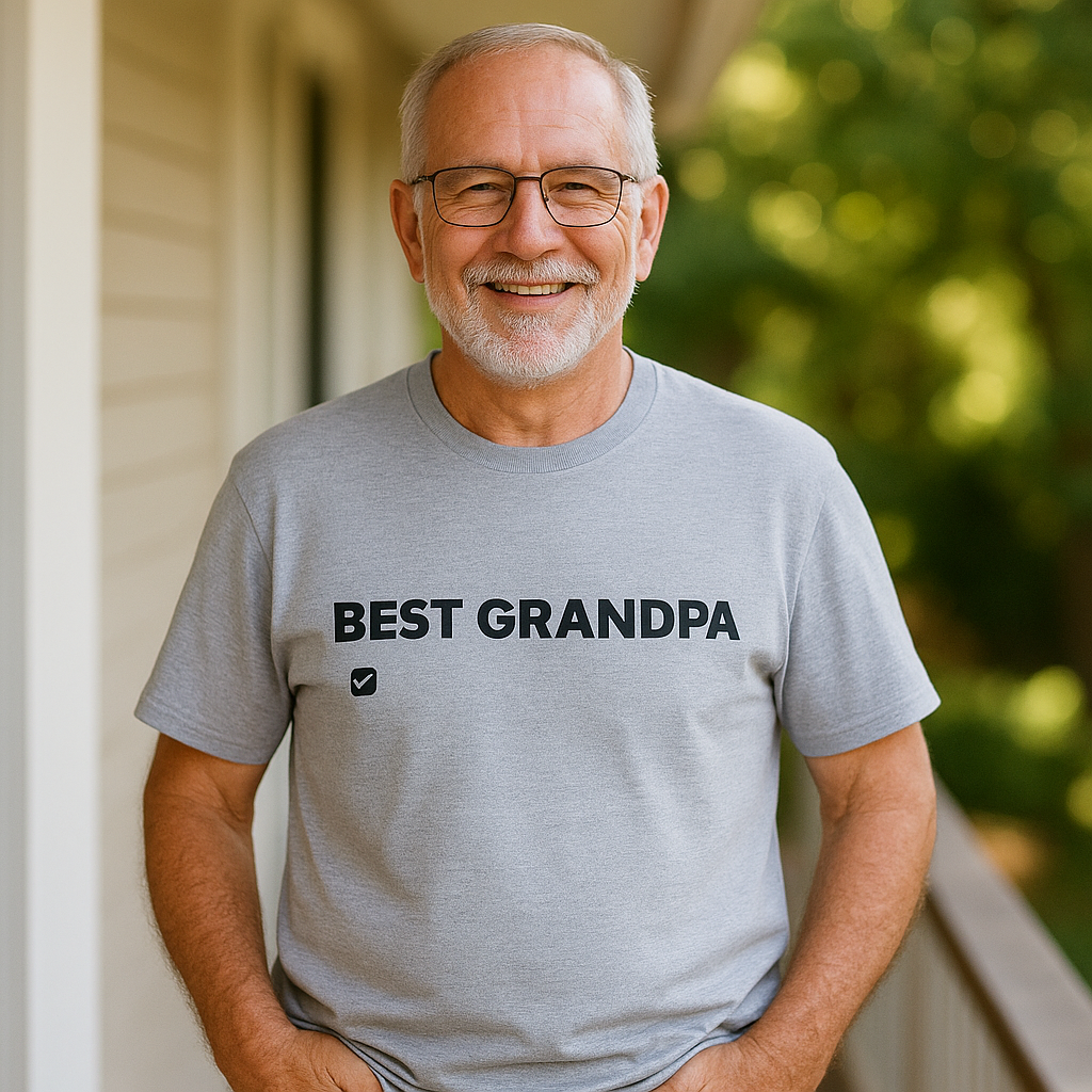 Best Grandpa T-Shirt — Classic Gift for Grandpa