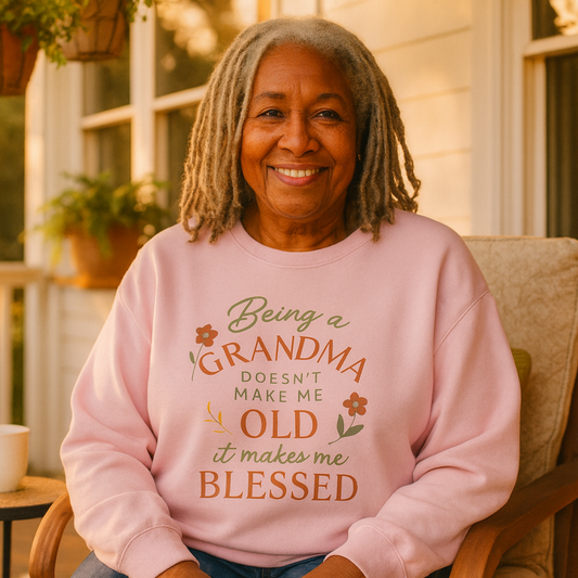 Blessed Grandma Sweatshirt, Perfect Gift for Grandmothers.