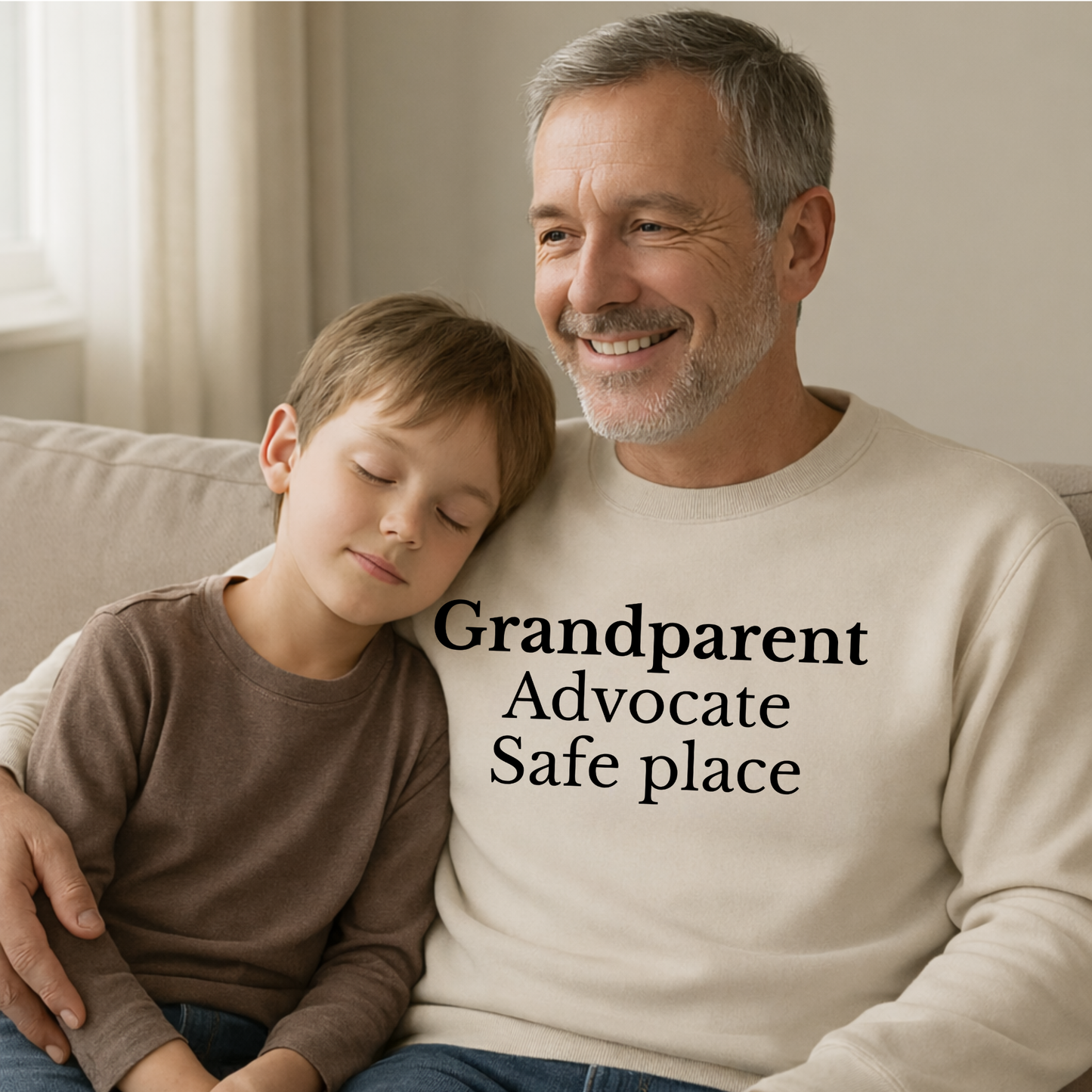 Grandparent of a Brilliant Autistic Mind Sweatshirt