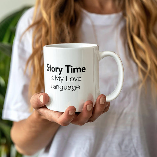 Story Time Is My Love Language” Grandparent Mug