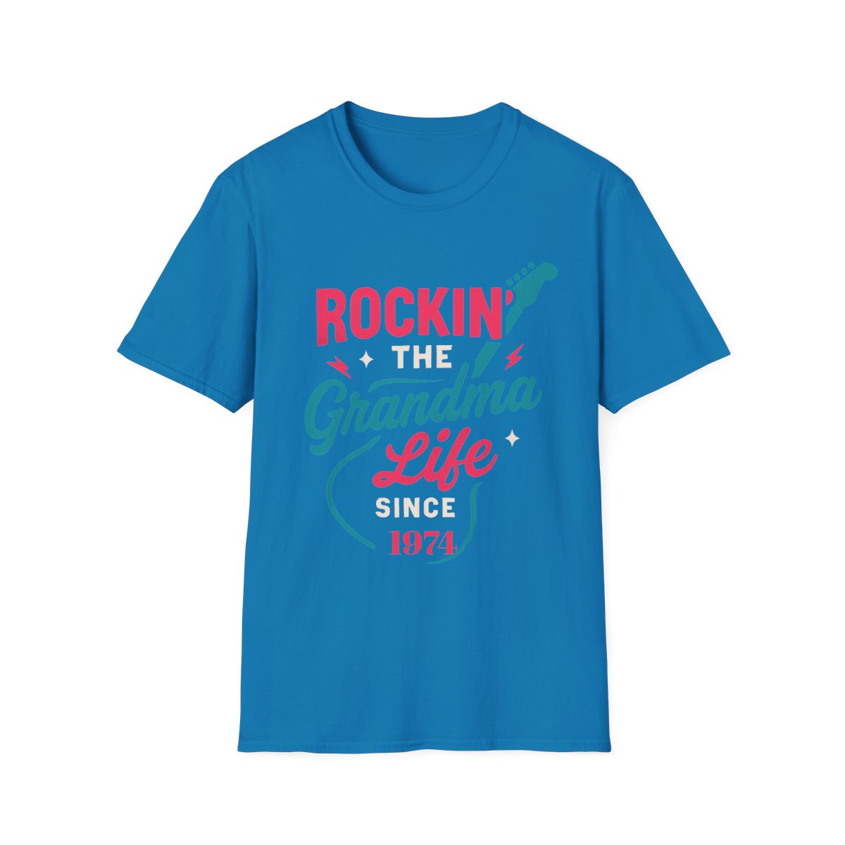 Rockin’ Grandparent Since [Year] T-Shirt – Personalized for Grandma or Grandpa